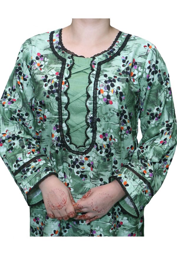 Top Grade Khaddar 2-Piece Suit (Matching Trouser) - Image 2