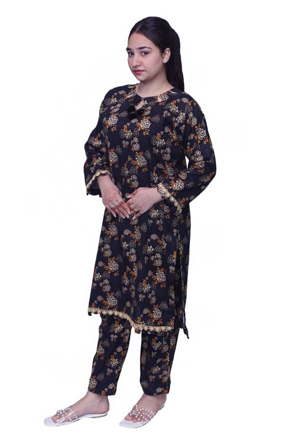 Top Grade Khaddar 2-Piece Suit  (All Over)