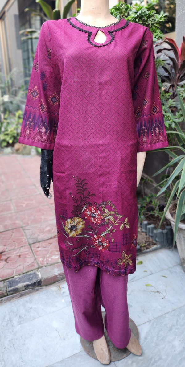 Top Grade Dhanak 2-Piece Suit.