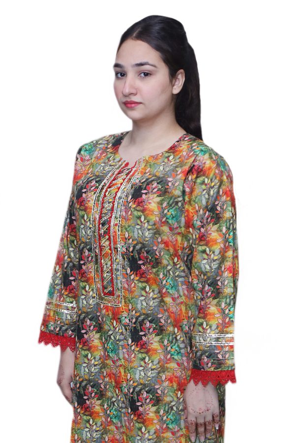 Top Grade Khaddar 2-Piece Suit  (All Over) - Image 4