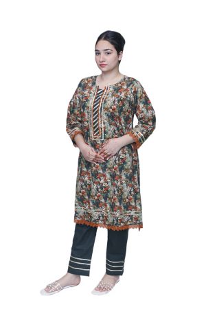 Top Grade Khaddar 2-Piece Suit (Matching Trouser)