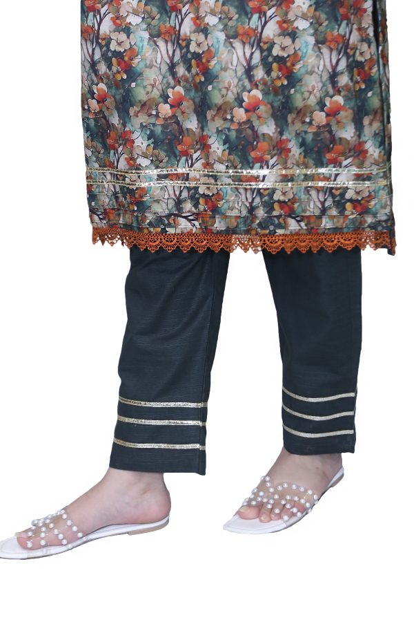 Top Grade Khaddar 2-Piece Suit (Matching Trouser) - Image 3
